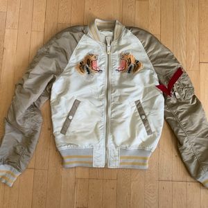 Alpha Industries Jackets & Coats - Alpha Industries Souvenir Jacket Women's Large Alpha Industries Jackets & Coats - Alpha Industries Souvenir Jacket Women's Large